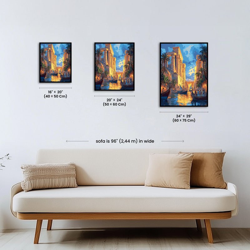 Paint by numbers - Temple Passage - MyArt