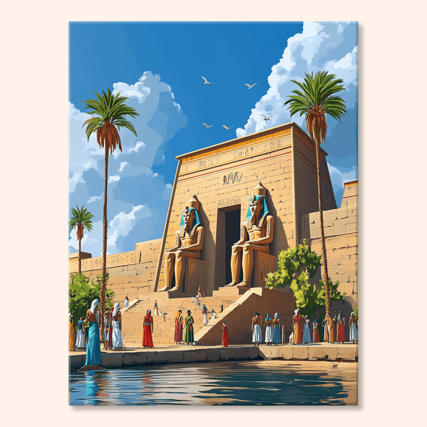 Paint by numbers - Temple Guardians - MyArt