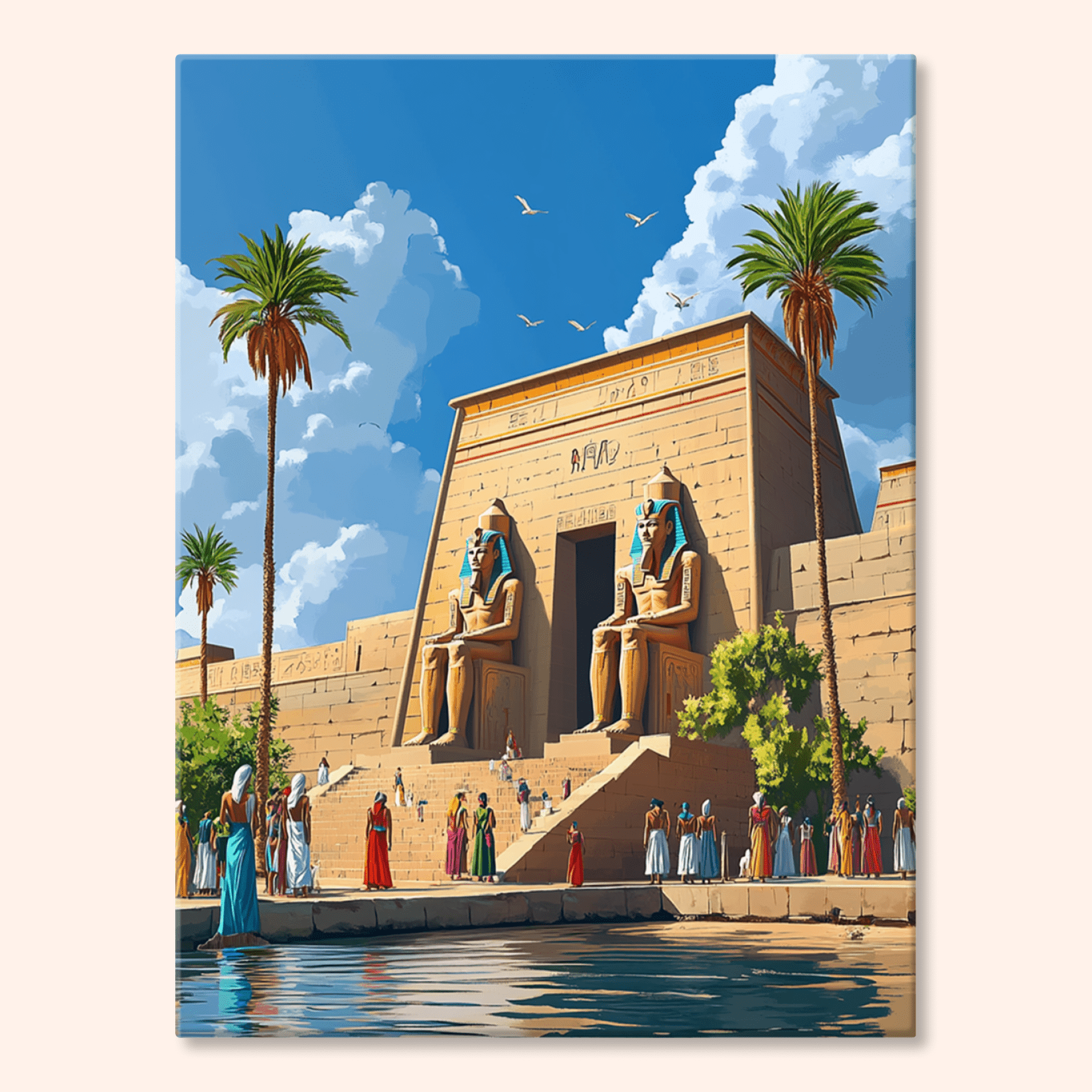 Paint by numbers - Temple Guardians - MyArt