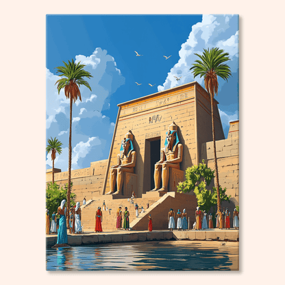 Paint by numbers - Temple Guardians - MyArt