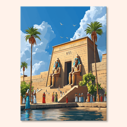 Paint by numbers - Temple Guardians - MyArt