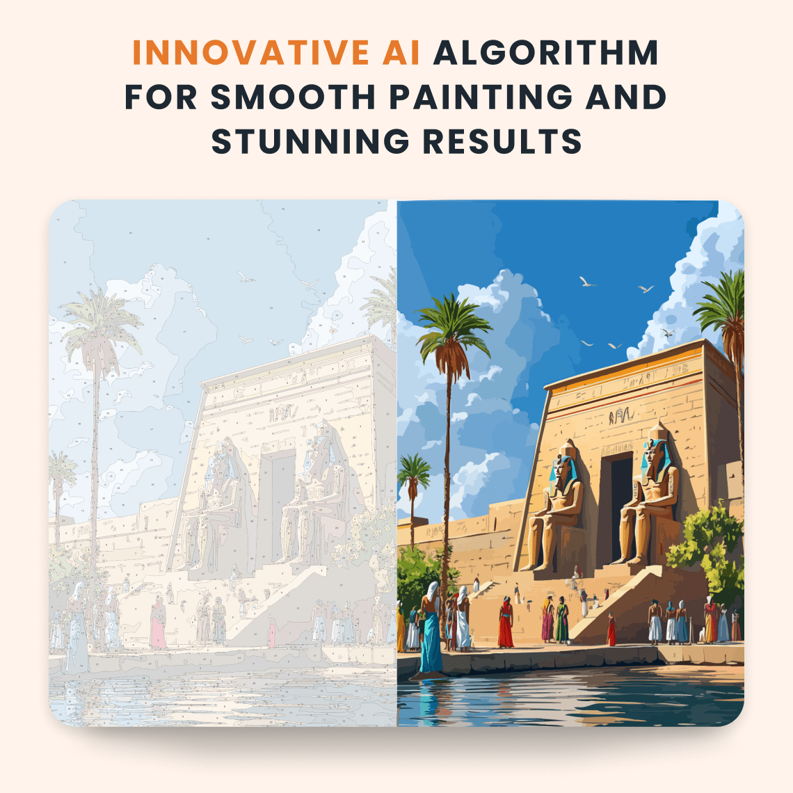 Paint by numbers - Temple Guardians - MyArt