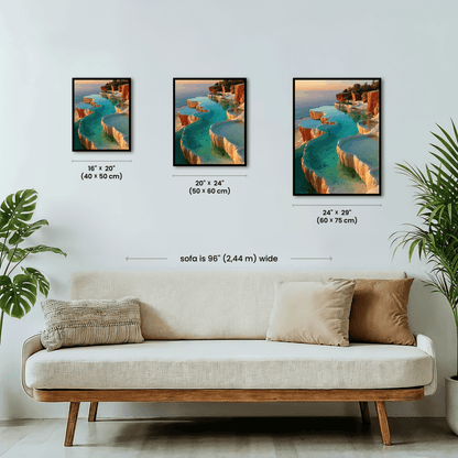 Paint by numbers - Terraced Pools - MyArt