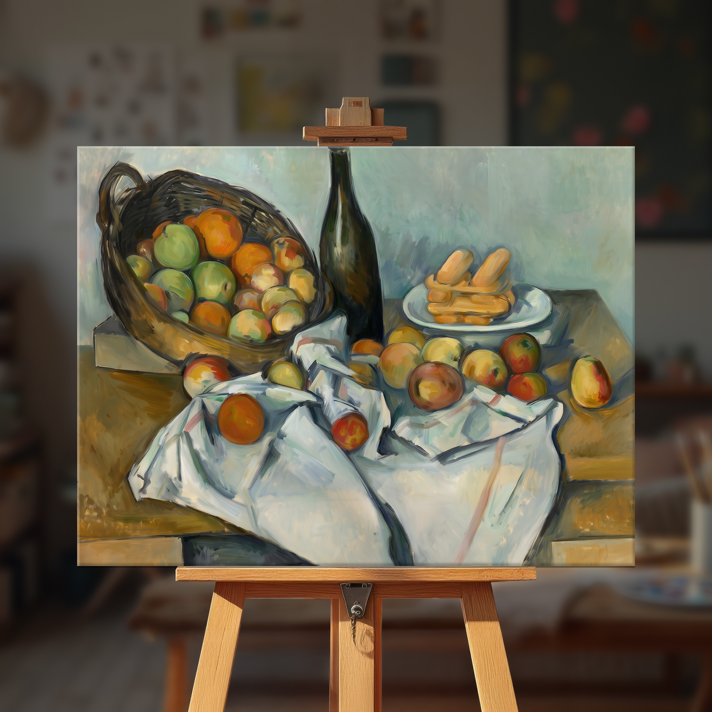 The Basket of Apples - Paul Cezanne