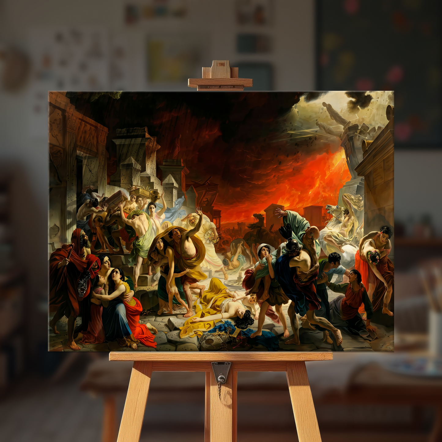 The Last Day of Pompeii - Karl Bryullov
