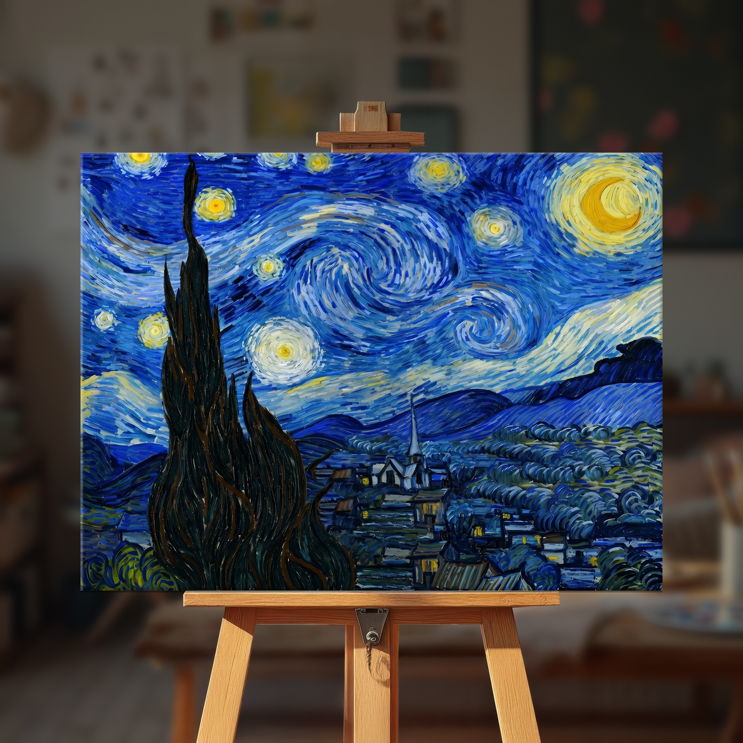 The Starry Night - Vincent van Gogh