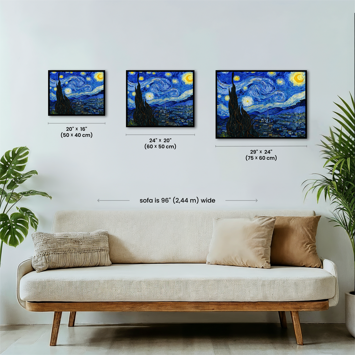 The Starry Night - Vincent van Gogh
