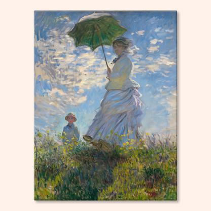 The Stroll - Claude Monet