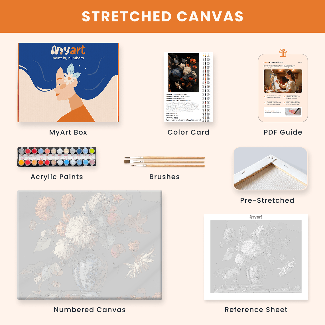 Paint by numbers - Timeworn Beauty - MyArt