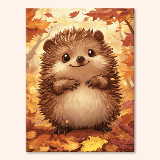 Paint by numbers - Tiny Forest Guardian - MyArt