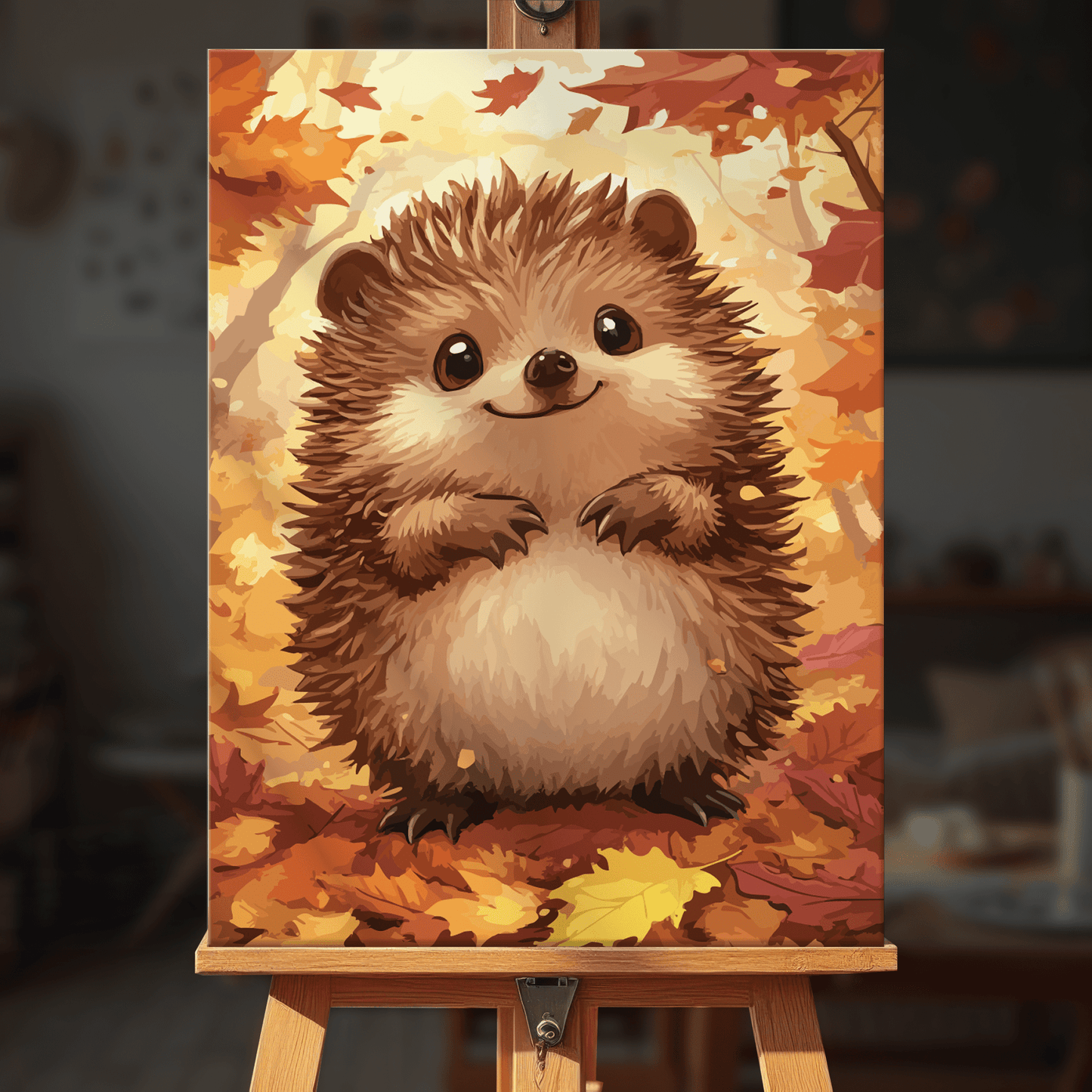 Paint by numbers - Tiny Forest Guardian - MyArt