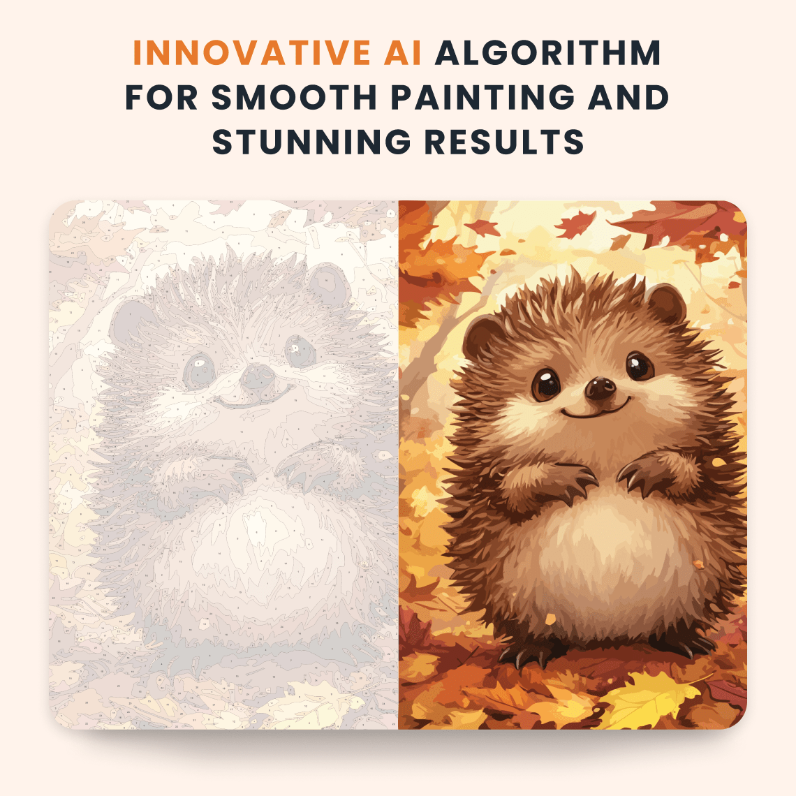 Paint by numbers - Tiny Forest Guardian - MyArt