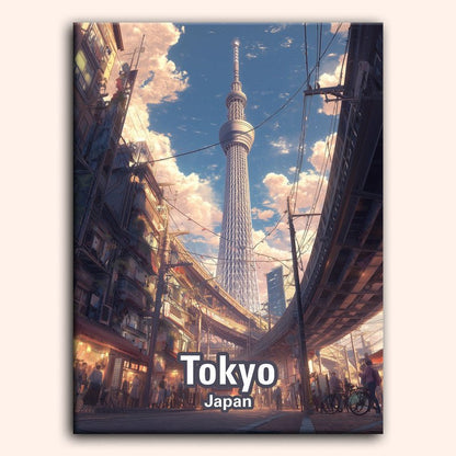 Paint by numbers - Tokyo Skytree - MyArt