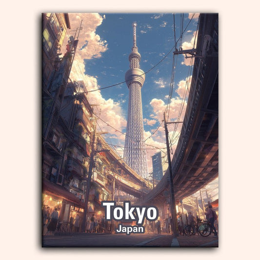 Paint by numbers - Tokyo Skytree - MyArt