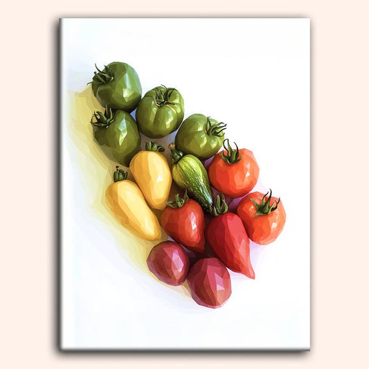 Paint by numbers - Tomato Tones - MyArt