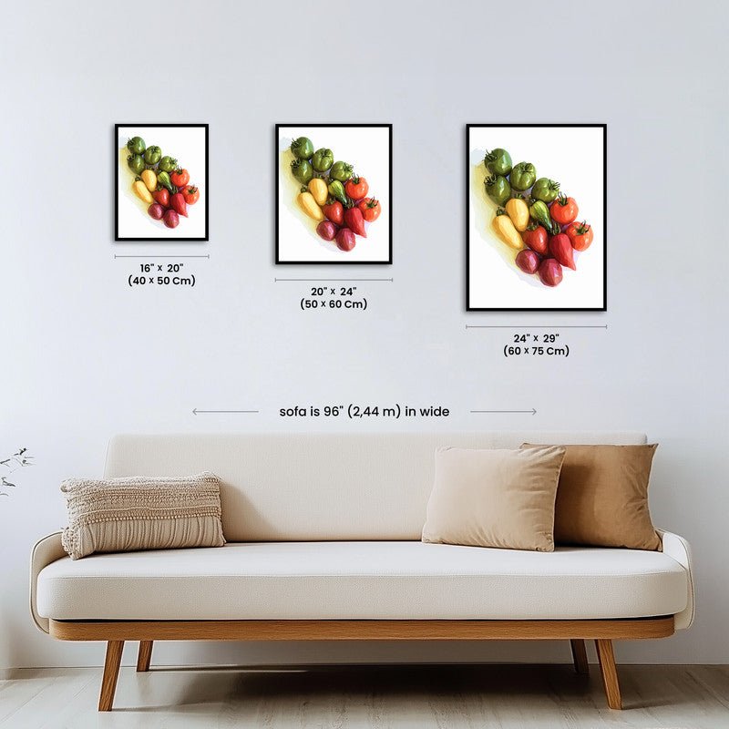 Paint by numbers - Tomato Tones - MyArt