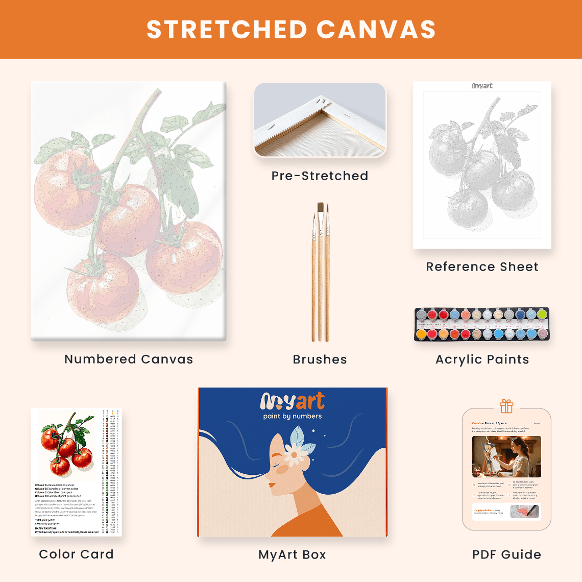 Paint by numbers - Tomato Bliss - MyArt