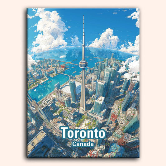 Paint by numbers - Toronto Tower - MyArt