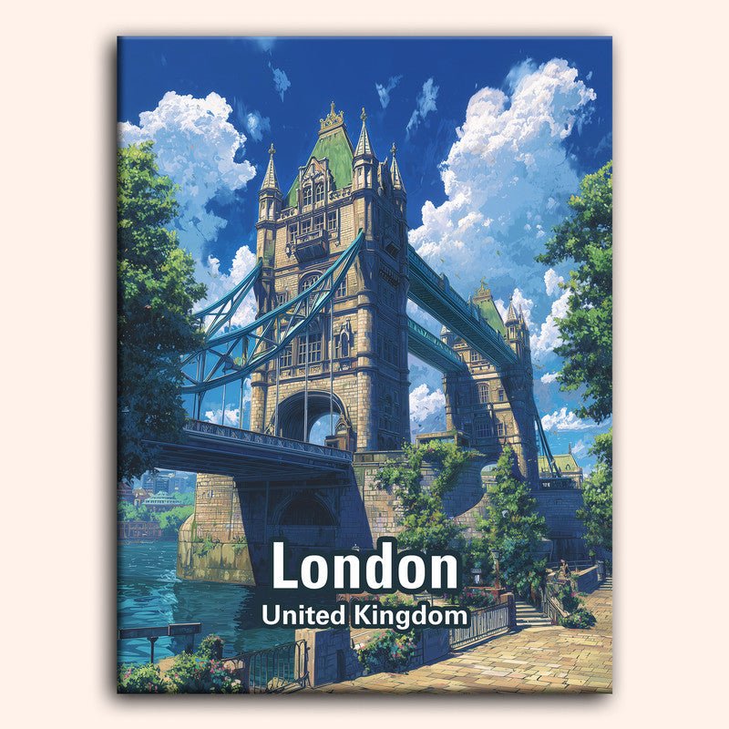 Paint by numbers - Tower Bridge - MyArt