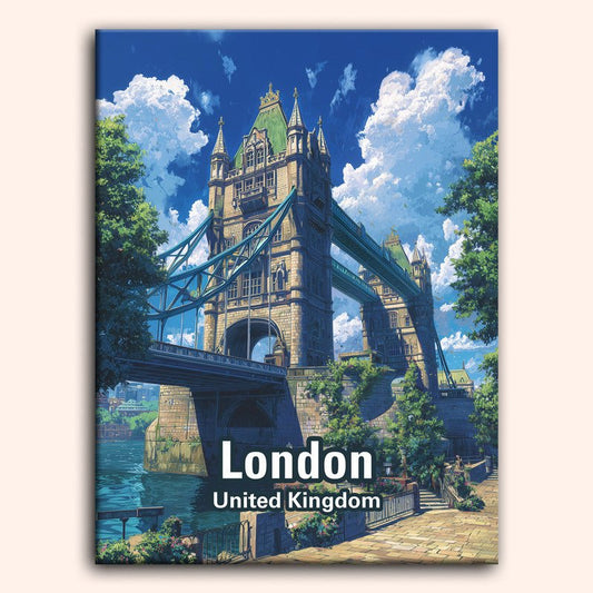 Paint by numbers - Tower Bridge - MyArt