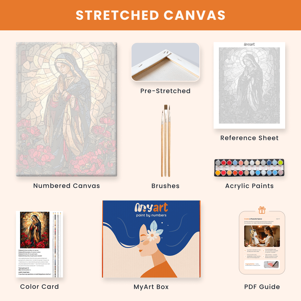 Paint by numbers - Tranquil Light - MyArt