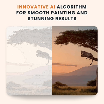 Paint by numbers - Tree Lion - MyArt