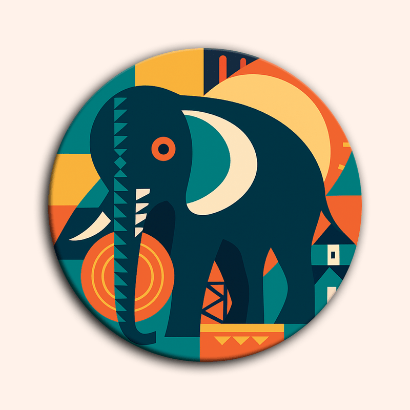 Paint by numbers - Tribal Elephant - MyArt