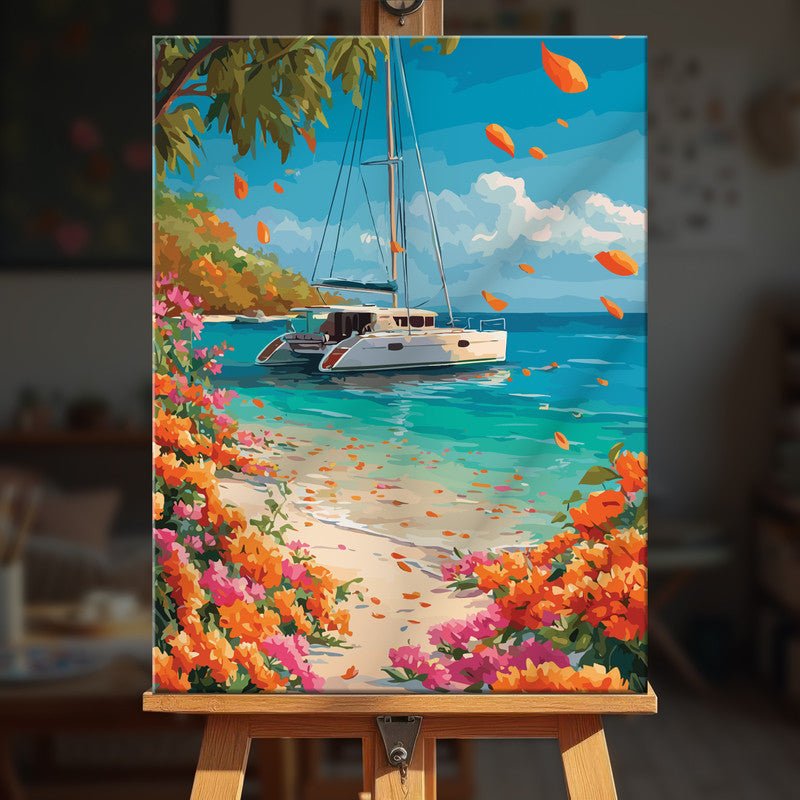 Paint by numbers - Tropical Anchor - MyArt