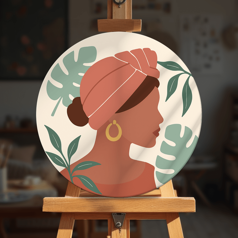 Paint by numbers - Tropical Muse - MyArt