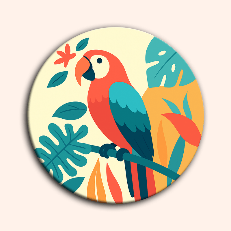 Paint by numbers - Tropical Parrot - MyArt
