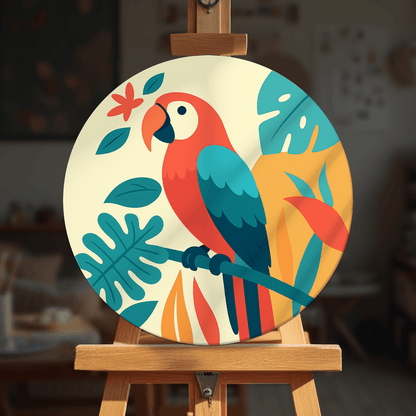 Paint by numbers - Tropical Parrot - MyArt