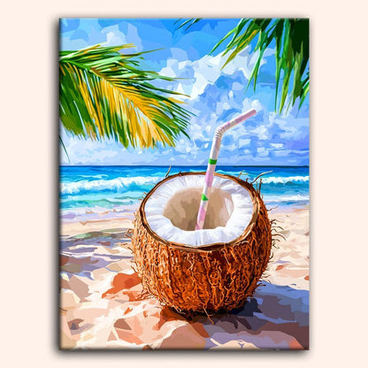 Paint by numbers - Tropical Sip - MyArt