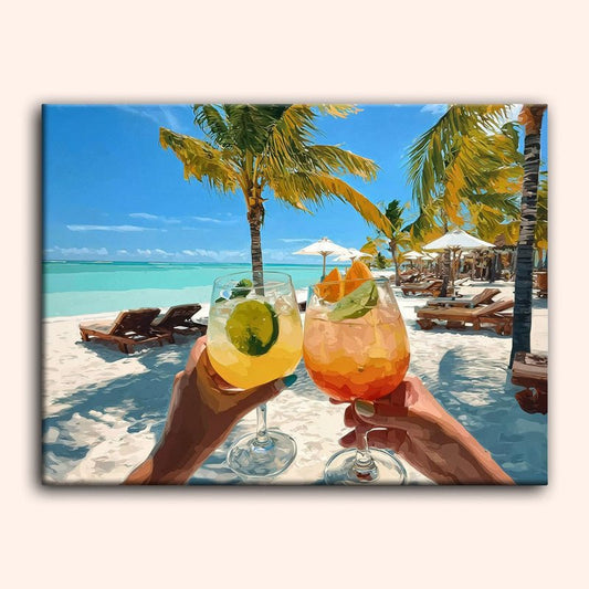 Paint by numbers - Tropical Toast - MyArt