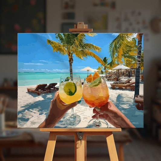 Paint by numbers - Tropical Toast - MyArt