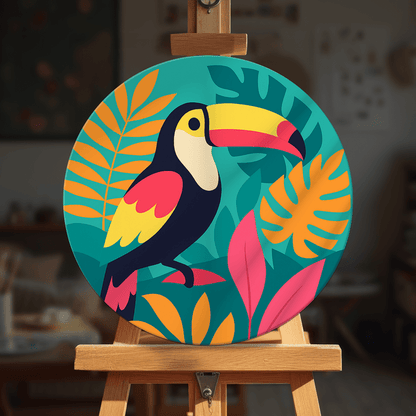 Paint by numbers - Tropical Toucan - MyArt