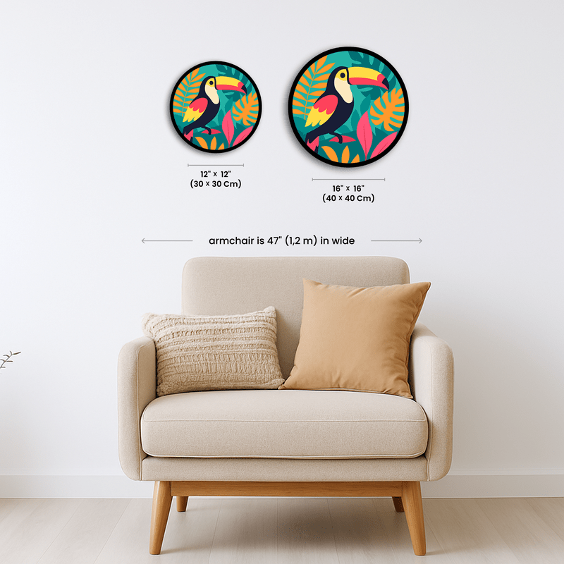 Paint by numbers - Tropical Toucan - MyArt