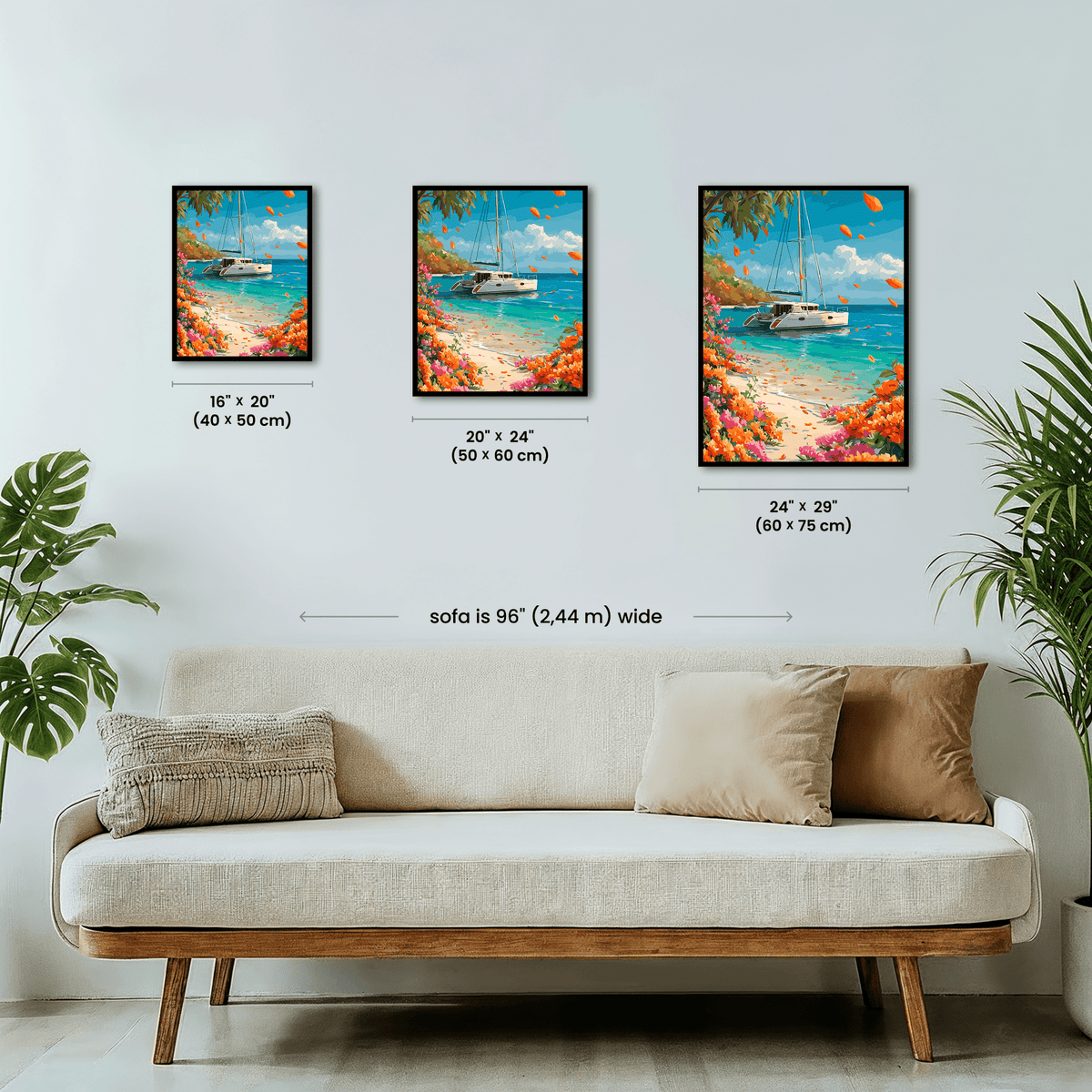 Paint by numbers - Tropical Anchor - MyArt