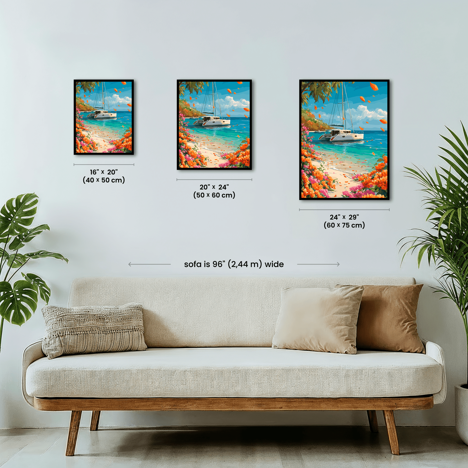 Paint by numbers - Tropical Anchor - MyArt