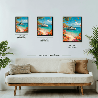 Paint by numbers - Tropical Anchor - MyArt