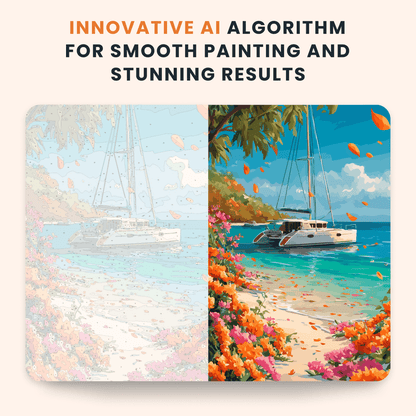 Paint by numbers - Tropical Anchor - MyArt