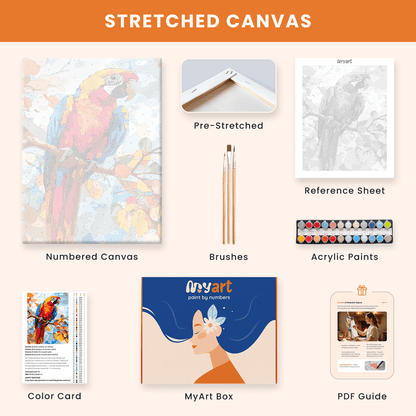 Paint by numbers - Tropical Echo - MyArt