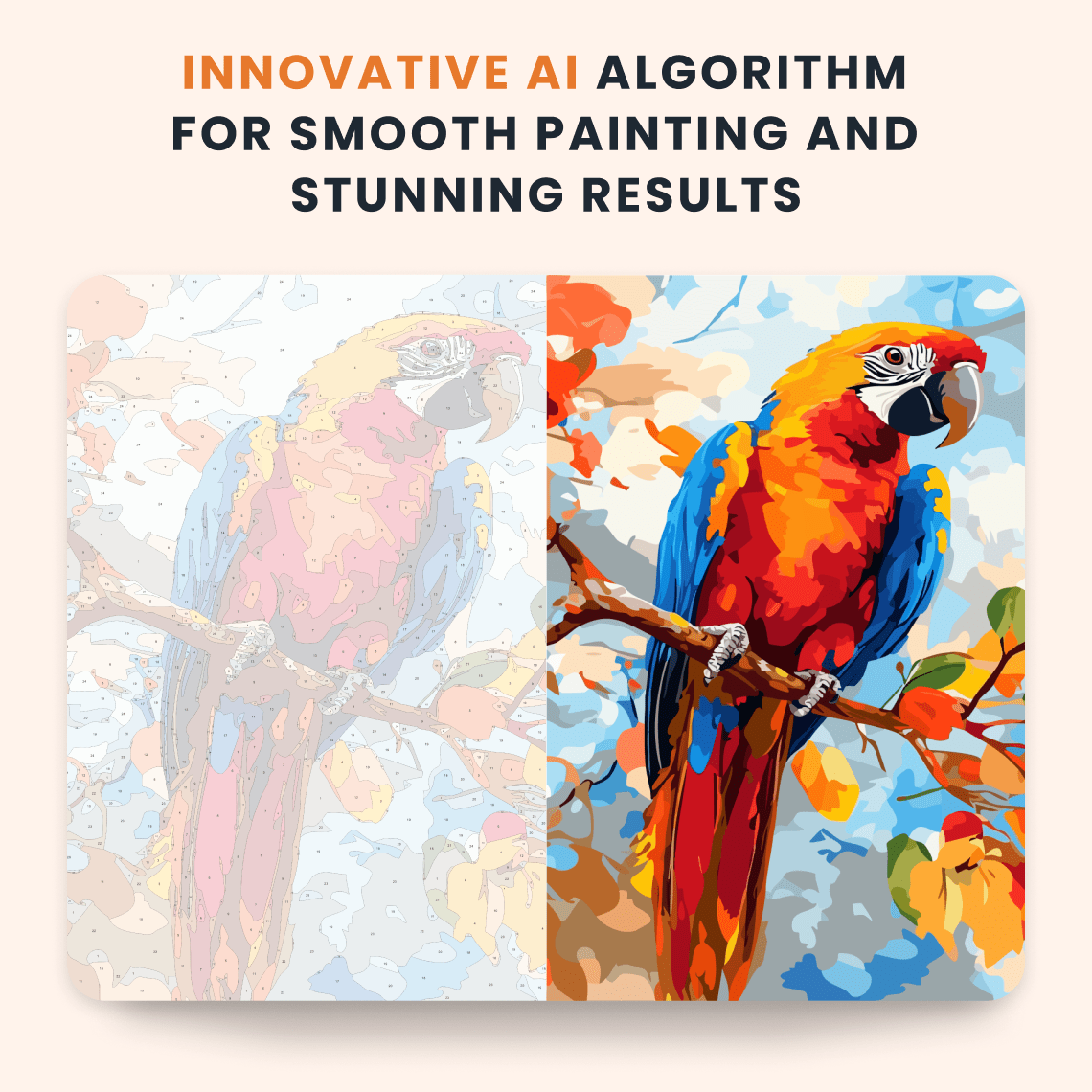 Paint by numbers - Tropical Echo - MyArt