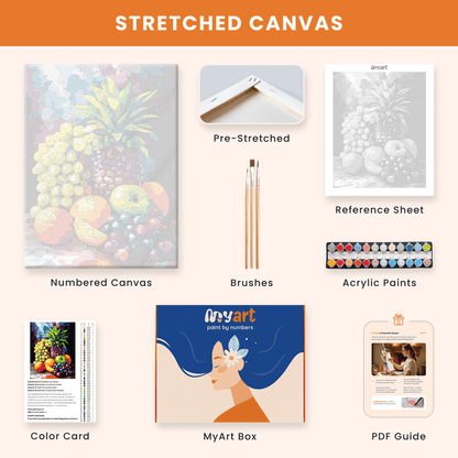 Paint by numbers - Tropical Feast - MyArt