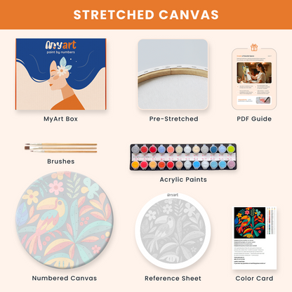 Paint by numbers - Tropical Jungle - MyArt