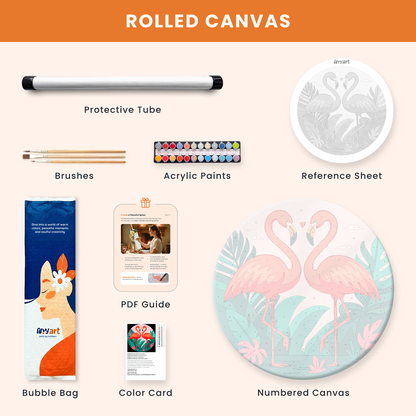 Paint by numbers - Tropical Love - MyArt