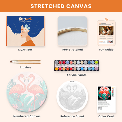 Paint by numbers - Tropical Love - MyArt