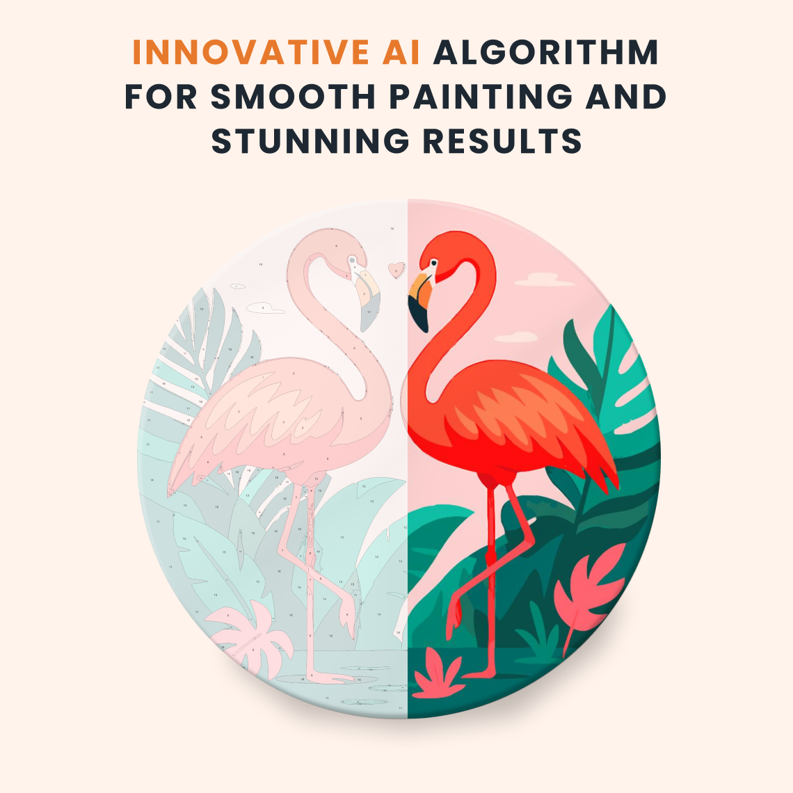 Paint by numbers - Tropical Love - MyArt