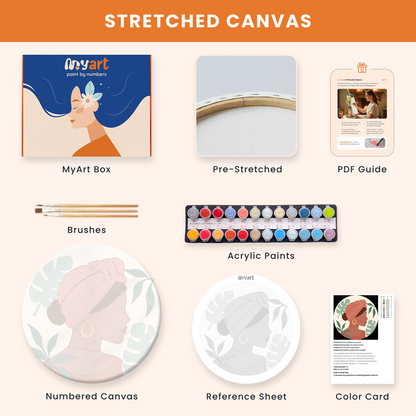 Paint by numbers - Tropical Muse - MyArt