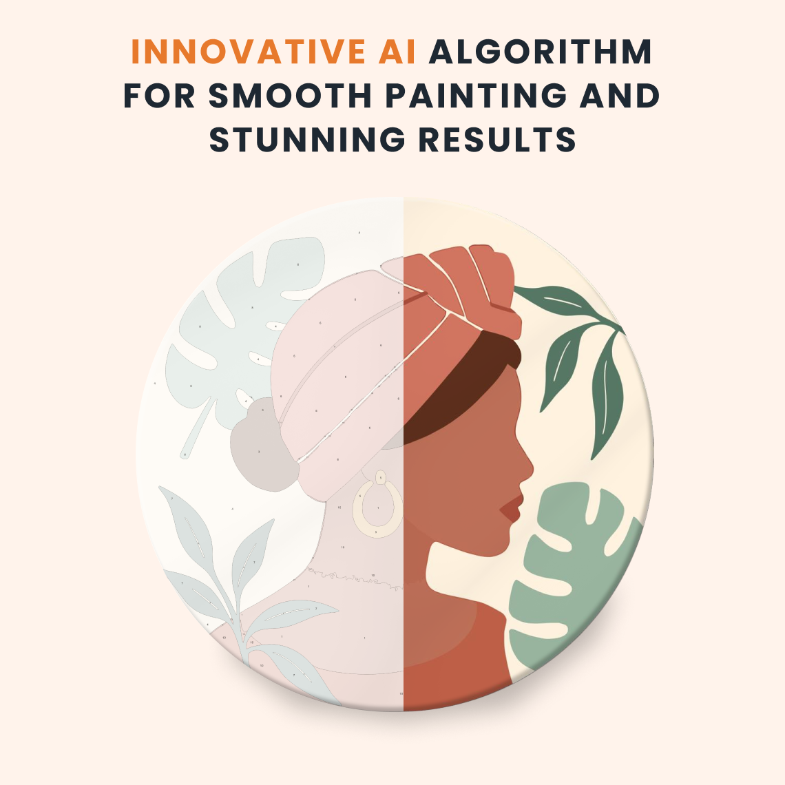 Paint by numbers - Tropical Muse - MyArt