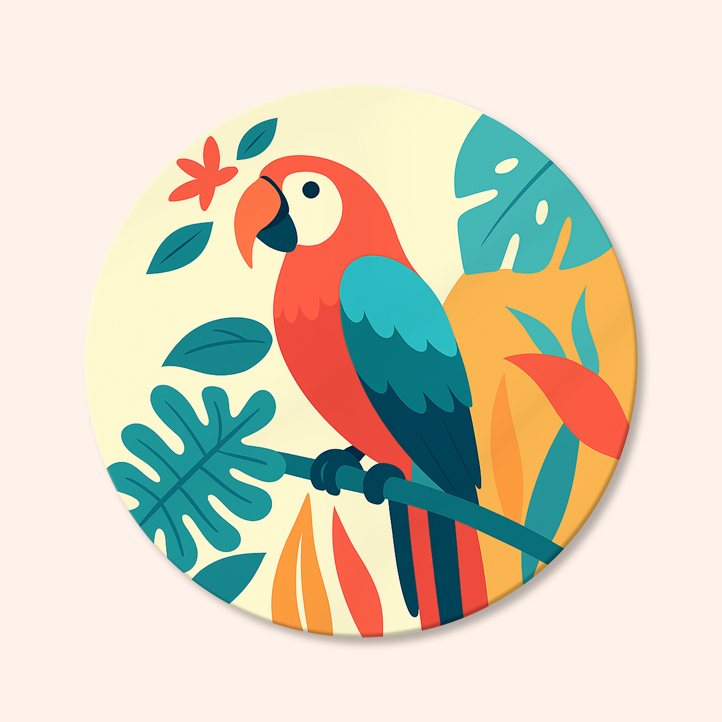 Paint by numbers - Tropical Parrot - MyArt